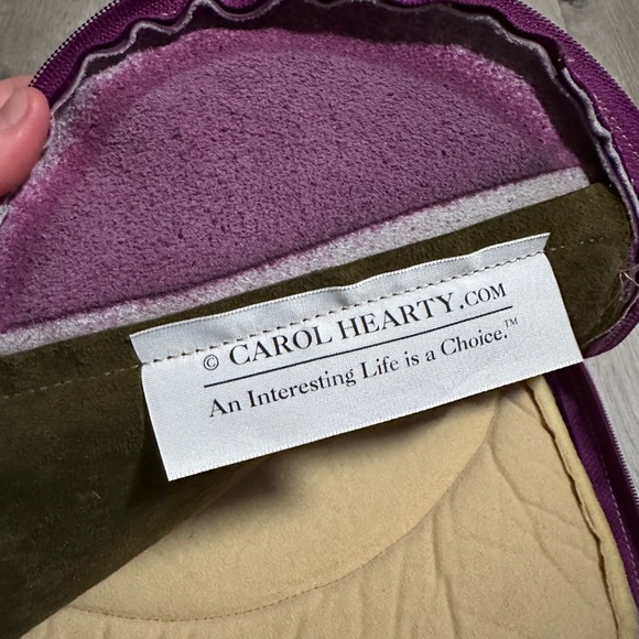 carol hearty eclectic alice in wonderland reworked backpack - Picture 5 of 7